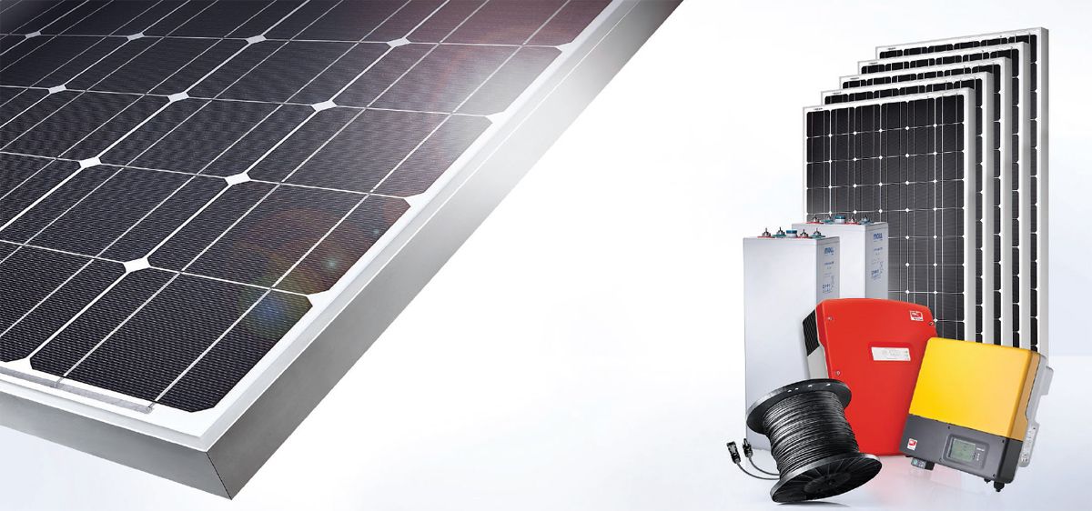 120 WP multikristallin Megaline 120 S Fotovoltaikmodul IBC Solar 